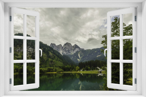 Fototapeta Naklejka Na Ścianę Okno 3D - Gosau lake Austria