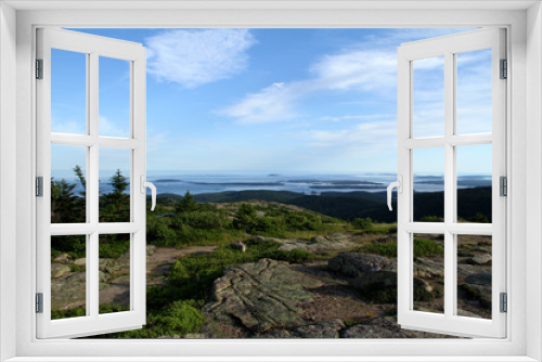 Fototapeta Naklejka Na Ścianę Okno 3D - Cadillac Mtn. View, coast of Maine