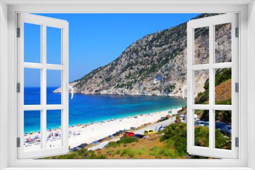 Fototapeta Naklejka Na Ścianę Okno 3D - Myrtos Bay