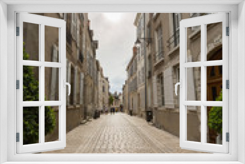 Fototapeta Naklejka Na Ścianę Okno 3D - Ruelle pavée de Blois