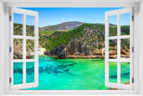 Fototapeta Naklejka Na Ścianę Okno 3D - Cala Domestica beach, Sardinia, Italy.