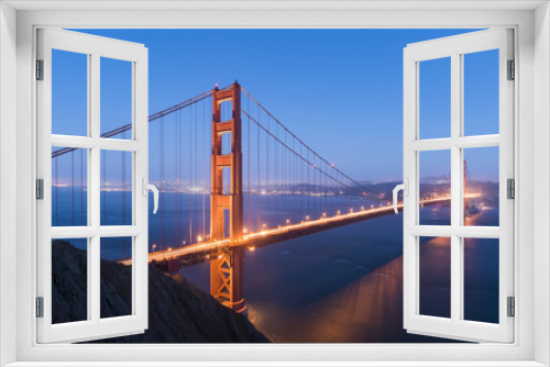 Fototapeta Naklejka Na Ścianę Okno 3D - Golden Gate