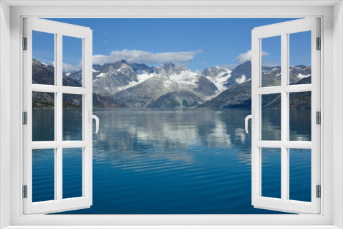 Fototapeta Naklejka Na Ścianę Okno 3D - Mountains of Glacier Bay National Park, Alaska