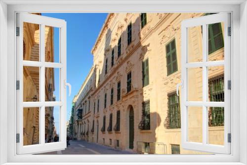 Fototapeta Naklejka Na Ścianę Okno 3D - La valette, capitale de Malte et la côte nord de l'île