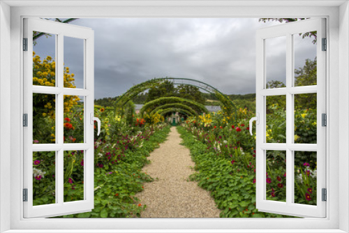 Fototapeta Naklejka Na Ścianę Okno 3D - Jardin de Monet à Giverny