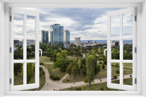 Fototapeta Naklejka Na Ścianę Okno 3D - Sofia top view