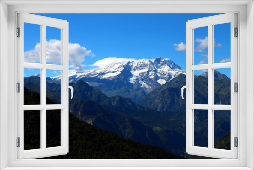 Fototapeta Naklejka Na Ścianę Okno 3D - Monte Rosa Valsesia