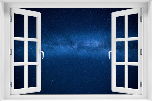 Fototapeta Naklejka Na Ścianę Okno 3D - Milky way in the night starry sky