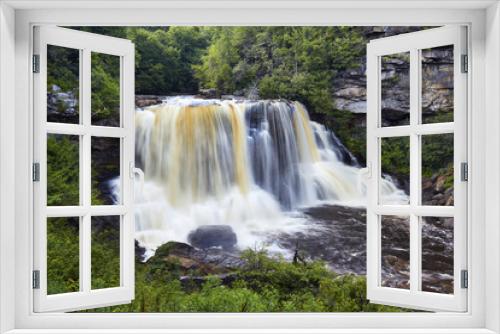 Fototapeta Naklejka Na Ścianę Okno 3D - Blackwater Falls, Blackwater Falls State Park, West Virginia