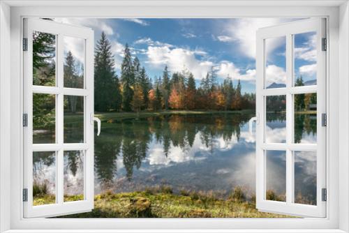 Fototapeta Naklejka Na Ścianę Okno 3D - Automne