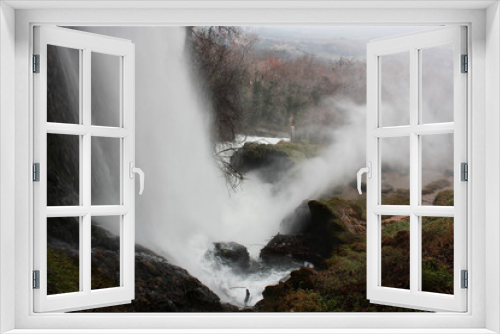 Fototapeta Naklejka Na Ścianę Okno 3D - The main waterfall of Edessa Greece
