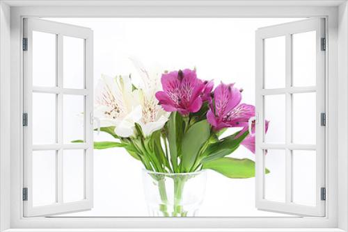 Fototapeta Naklejka Na Ścianę Okno 3D - bouquet of alstroemeria