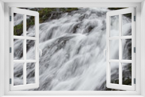 Fototapeta Naklejka Na Ścianę Okno 3D - Wynlass beck waterfall, Miller Ground, Cumbria