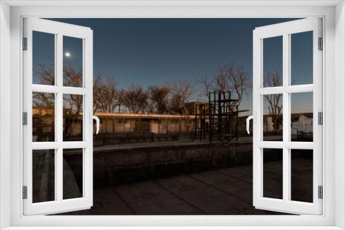 Fototapeta Naklejka Na Ścianę Okno 3D - Humberstone historic Saltpetre works in norther Chile
