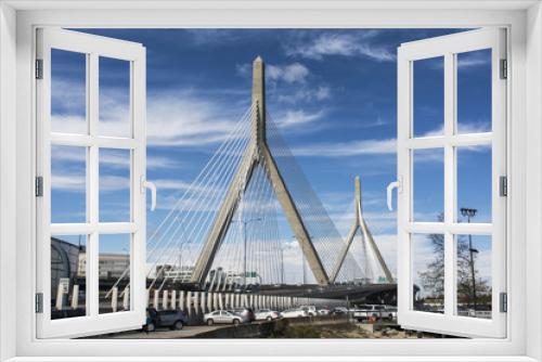 Fototapeta Naklejka Na Ścianę Okno 3D -  Zakin Brücke über den 