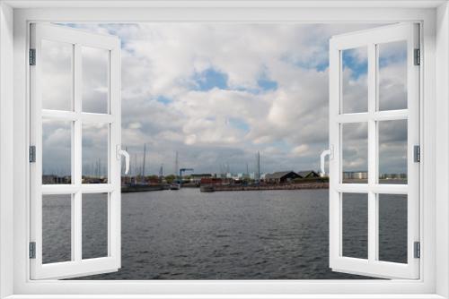 Fototapeta Naklejka Na Ścianę Okno 3D - svanemollen harbor in Copenhagen Denmark