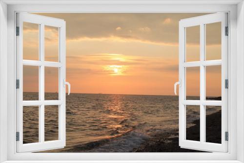 Fototapeta Naklejka Na Ścianę Okno 3D - Sonnenuntergang