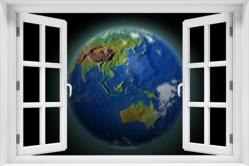 Fototapeta Naklejka Na Ścianę Okno 3D - globus