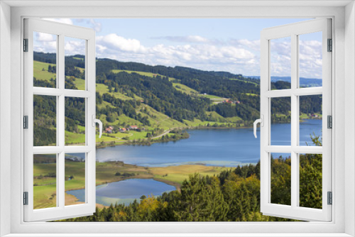Fototapeta Naklejka Na Ścianę Okno 3D - Alpsee - Immenstadt - Allgäu - September - Panorama