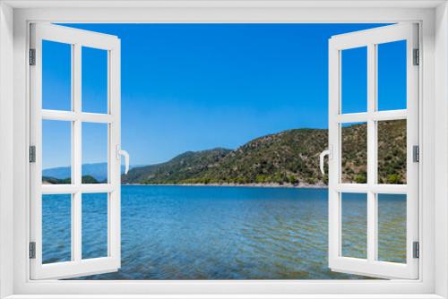 Fototapeta Naklejka Na Ścianę Okno 3D - Panorama du Lac de Vinça