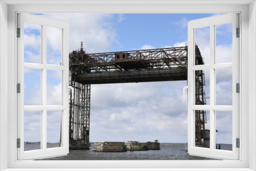 Fototapeta Naklejka Na Ścianę Okno 3D - Karniner Eisenbahnbrücke