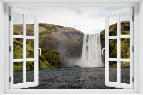 Fototapeta Naklejka Na Ścianę Okno 3D - Skogafoss in Iceland
