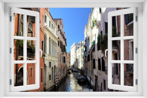 Fototapeta Naklejka Na Ścianę Okno 3D - canal Venise