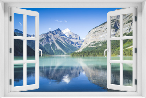 Fototapeta Naklejka Na Ścianę Okno 3D - kinney lake