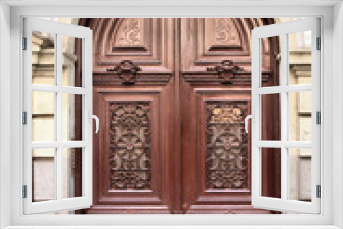 Ornamental door in Madrid