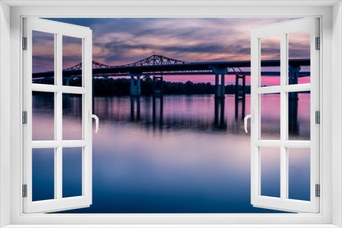 Fototapeta Naklejka Na Ścianę Okno 3D - Whitesburg Bridge
