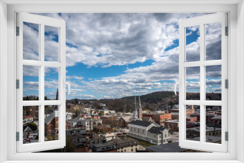 Fototapeta Naklejka Na Ścianę Okno 3D - Spring Skies