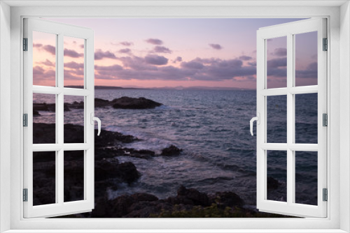 Fototapeta Naklejka Na Ścianę Okno 3D - pôr-do-sol Formentera