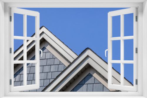 Fototapeta Naklejka Na Ścianę Okno 3D - House Roof