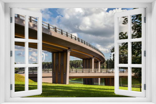 Fototapeta Naklejka Na Ścianę Okno 3D - Viaduct