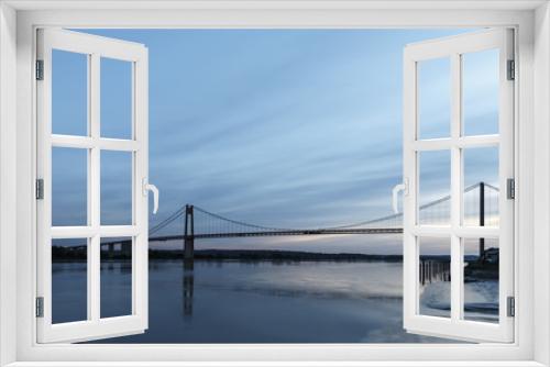 Fototapeta Naklejka Na Ścianę Okno 3D - Pont de Tancarville France Normandie