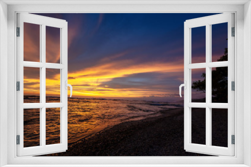 Fototapeta Naklejka Na Ścianę Okno 3D - costa rica - hermosa