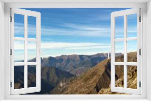 Fototapeta Naklejka Na Ścianę Okno 3D -  Mountain Range