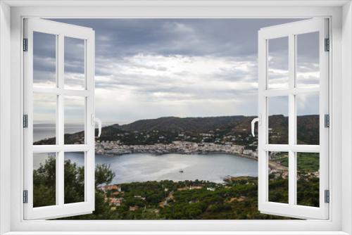 Fototapeta Naklejka Na Ścianę Okno 3D - View on El Port de la Selva