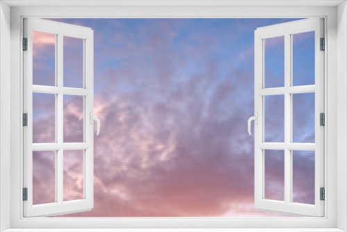 Fototapeta Naklejka Na Ścianę Okno 3D - Multicolored sky at dawn.