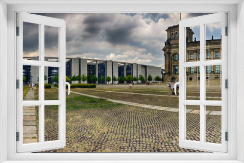 Fototapeta Naklejka Na Ścianę Okno 3D - Deutscher Reichstag