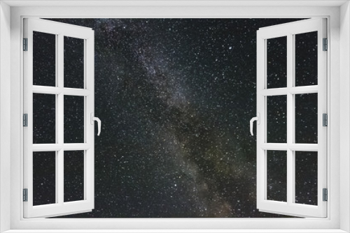 Fototapeta Naklejka Na Ścianę Okno 3D - Half Frame of Milk Way