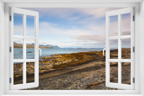 Fototapeta Naklejka Na Ścianę Okno 3D - On the coast in Norway