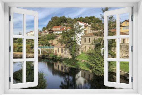 Fototapeta Naklejka Na Ścianę Okno 3D - Allariz, old town, Galicia, Spain.