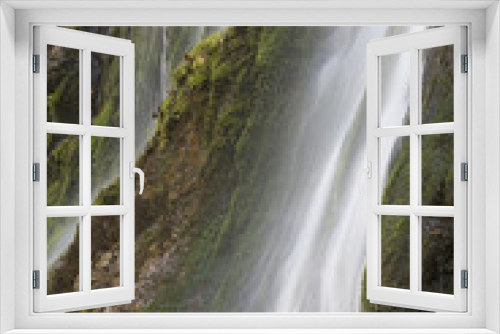 Fototapeta Naklejka Na Ścianę Okno 3D - Wasserfall in der Wimbachklamm im Berchtesgadener Land