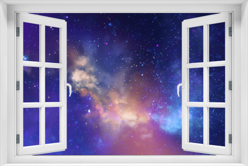 Fototapeta Naklejka Na Ścianę Okno 3D - Deep Space