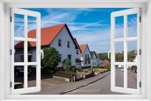 Fototapeta Naklejka Na Ścianę Okno 3D - Häuserreihe