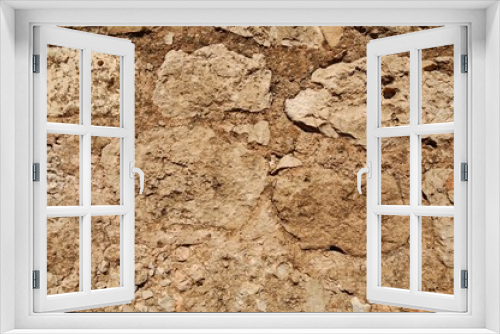 Fototapeta Naklejka Na Ścianę Okno 3D - Fondo de piedra