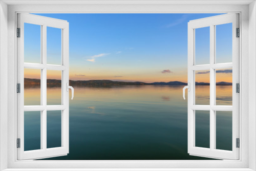 Fototapeta Naklejka Na Ścianę Okno 3D - View of Lake Trasimeno