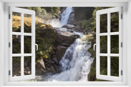 Fototapeta Naklejka Na Ścianę Okno 3D - Waterfalls Krimml