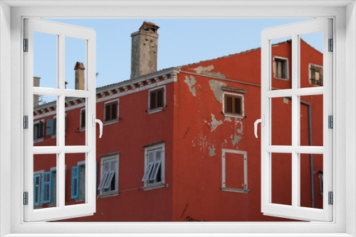 Fototapeta Naklejka Na Ścianę Okno 3D - Rovinj - Die Bilderbuchstadt in Istrien (Kroatien)